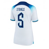 Engleska John Stones #5 Domaci Dres za Ženska SP 2022 Kratak Rukav